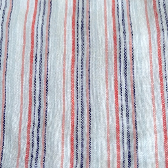 NWT Sanctuary Smocked Linen Top Poofy Sleeves XS - Picture 9 of 10